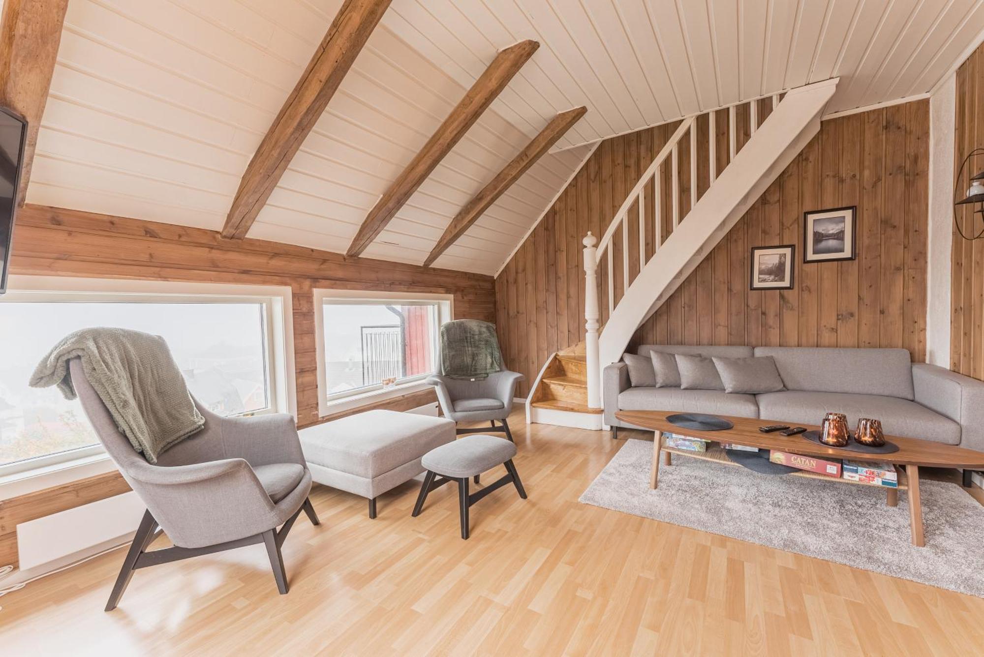 Toppleilighet I Sentrum Av Lillehammer Exterior foto